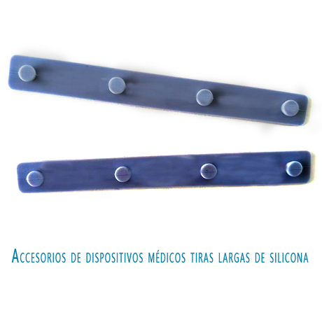 Accesorios de dispositivos médicos tiras largas de indicadores de biocompatibilidad de silicona de grado médico vendidos directamente por los fabricantes