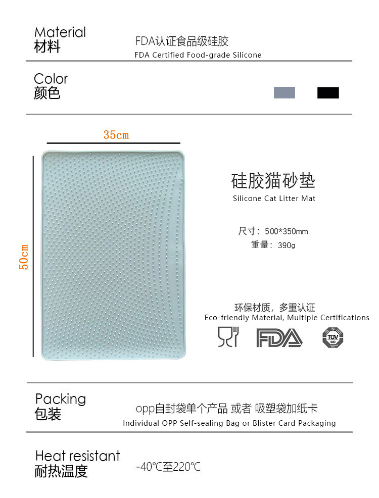 Almohadilla de arena para gatos