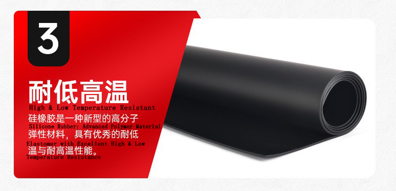 Placa de Goma de silicona