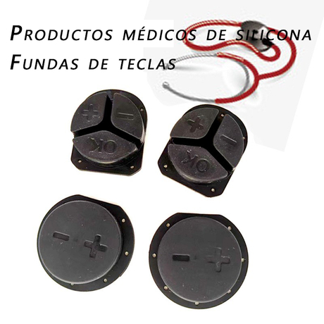 Fabricante de productos de silicona de grado médico con funda de botón de silicona especial para dispositivos médicos Nanjing