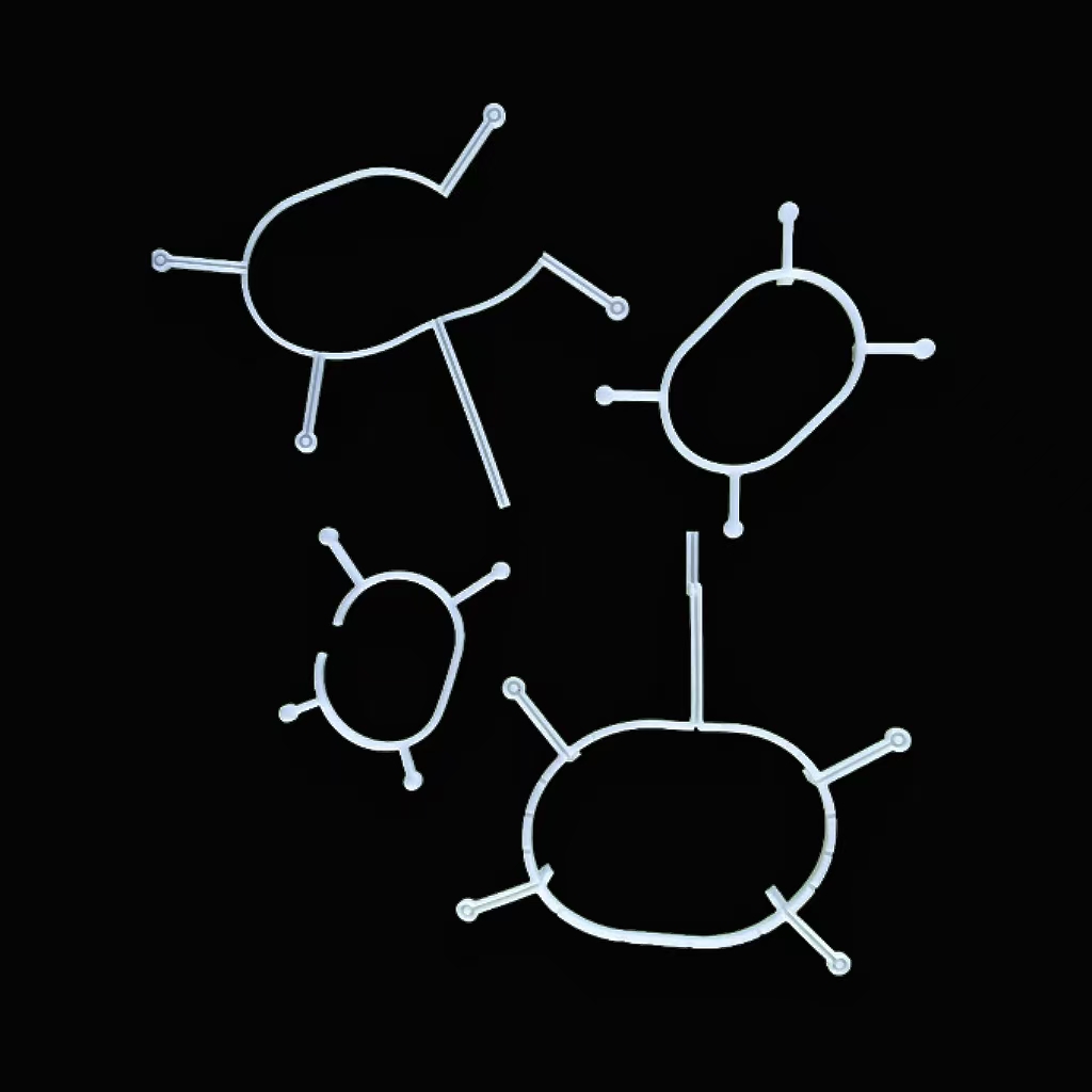 Almohadilla de silicona para uso abdominal operado con los dedos
