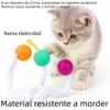 Juguete Para Gatos Pelota Elástica De Oruga De Amazon, Gusano Arcoíris Para Aliviar El Aburrimiento En Juegos Solitarios De Gatos, Resistente A Arañazos Y Mordiscos, Varilla De Atracción Interactiva P