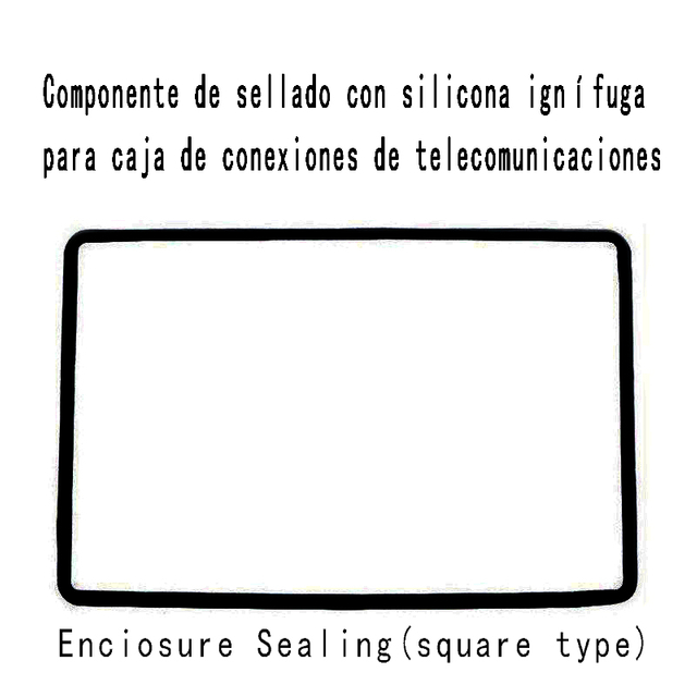 Sellado Enciosure (tipo cuadrado)