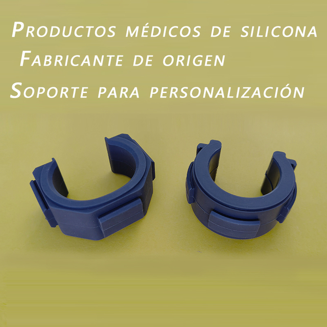 Fabricante de la fuente de productos de silicona de grado médico para accesorios de equipos médicos de caucho de silicona