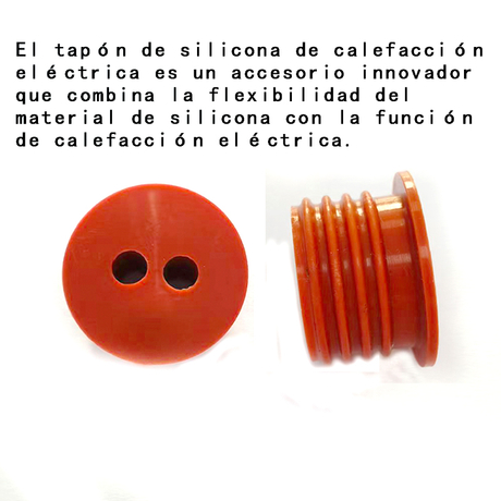 El tapón de silicona de calefacción eléctrica es un accesorio innovador que combina la flexibilidad del material de silicona con la función de calefacción eléctrica.