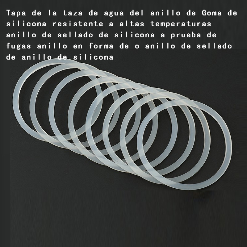 Tapa de la taza de agua del anillo de Goma de silicona resistente a altas temperaturas anillo de sellado de silicona a prueba de fugas anillo en forma de o anillo de sellado de anillo de silicona