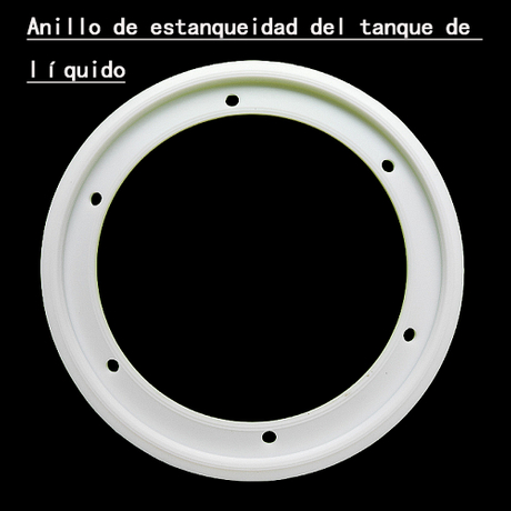 Anillo de sellado de silicona para tanque de líquido