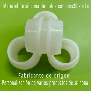 Accesorios para procesadores de aguas residuales de membrana ms30 - d1e silicona de doble cono