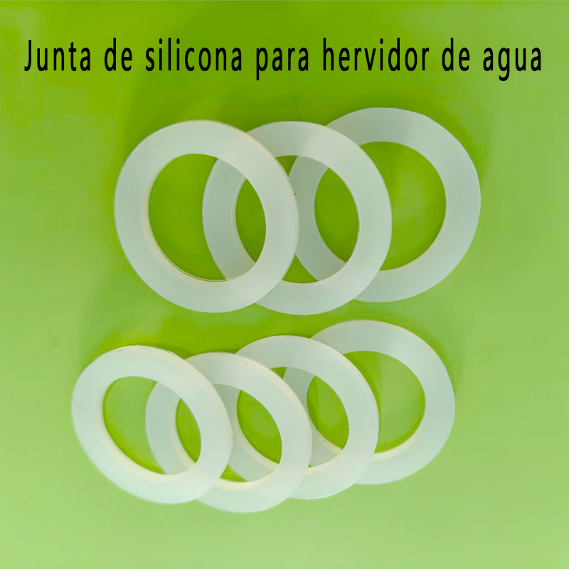 La Junta de silicona de la tetera es el accesorio central para garantizar el sellado y la protección contra fugas del recipiente.