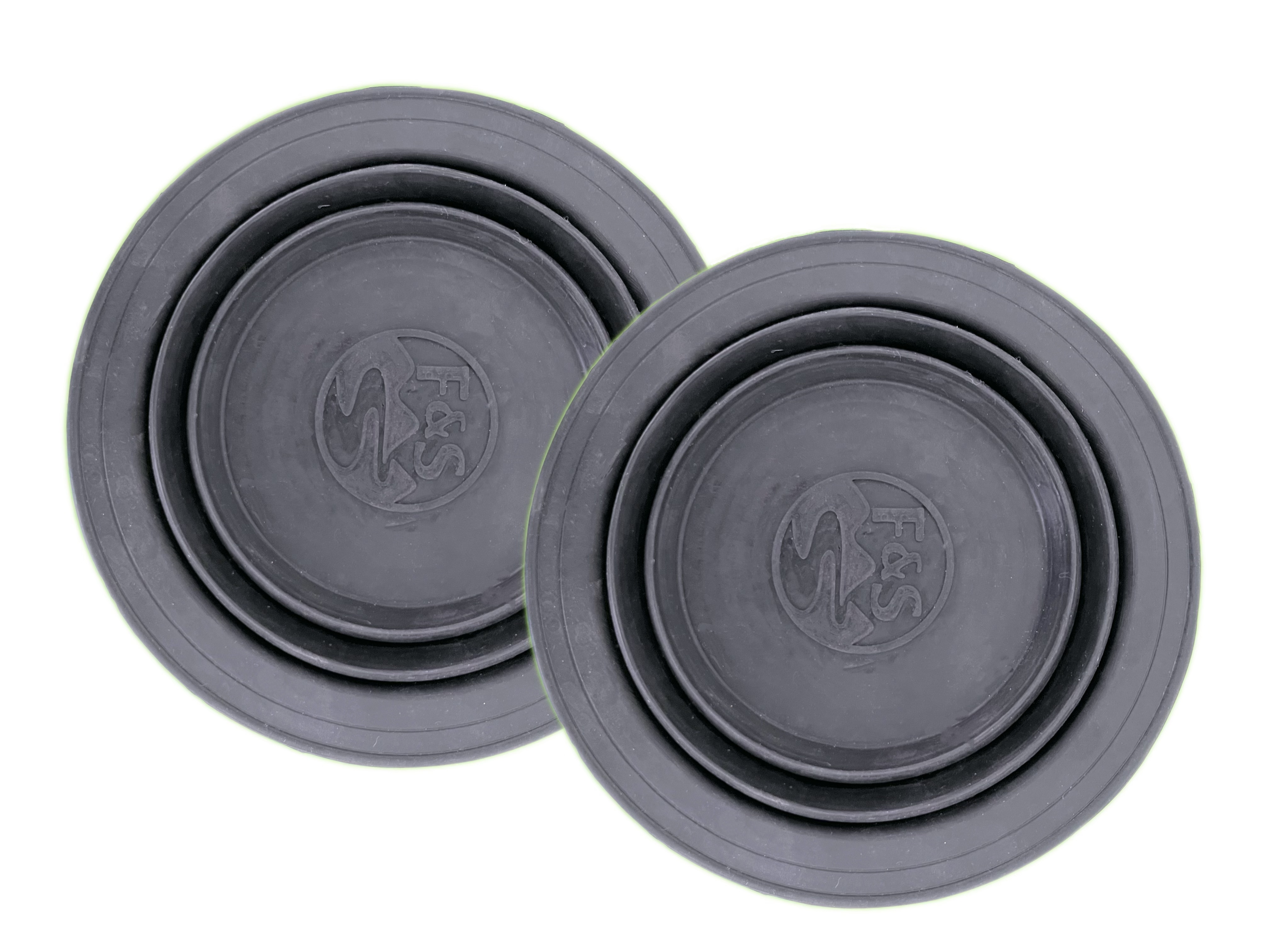 Tazón portátil de silicona multifuncional para mascotas, apilable en múltiples capas para un almacenamiento sencillo, un excelente auxiliar para alimentar y dar agua a las mascotas.