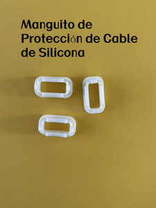  Funda de Protección para Cables de Silicona (Accesorio Médico)