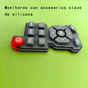Monitoreo con accesorios clave de silicona