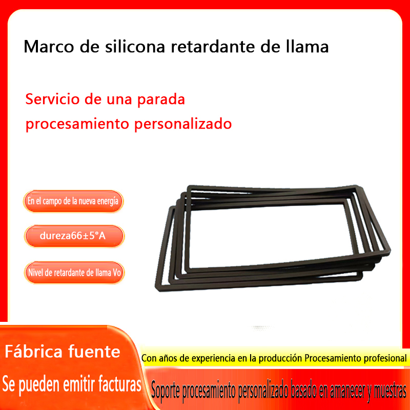 Nuevo marco de silicona retardante de llama energético con resistencia al envejecimiento proporciona una protección fiable para las baterías y garantiza la seguridad de conducción