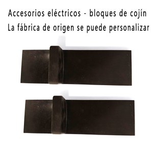 Accesorios de equipos eléctricos bloques de almohadilla de silicona