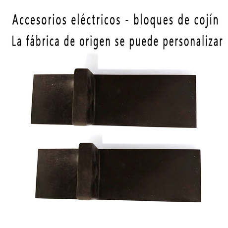 Accesorios de equipos eléctricos bloques de almohadilla de silicona