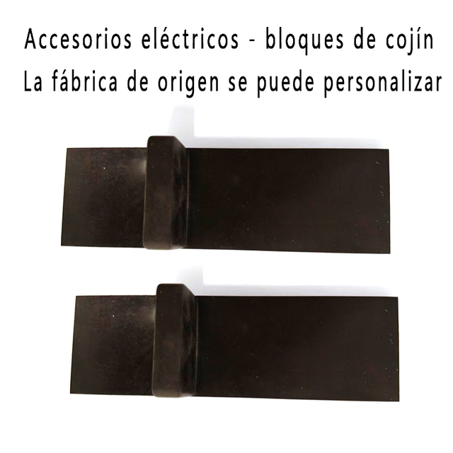 Accesorios de equipos eléctricos bloques de almohadilla de silicona
