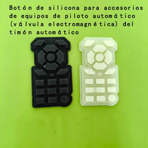 Botón de silicona para accesorios de equipos de piloto automático a518e (válvula electromagnética) del timón automático
