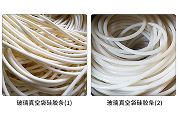 Tira de silicona para bolsa de vacío de vidrio