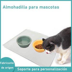Pet Pehemat Dog y CatMat Silicone Cat Litter Mat de comidas Mat de gato Mat de gato Mat de mascota Mat de gato Mat
