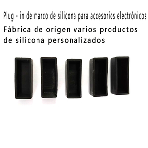 Accesorios de equipos eléctricos enchufe de marco de silicona como producto de caucho de silicona
