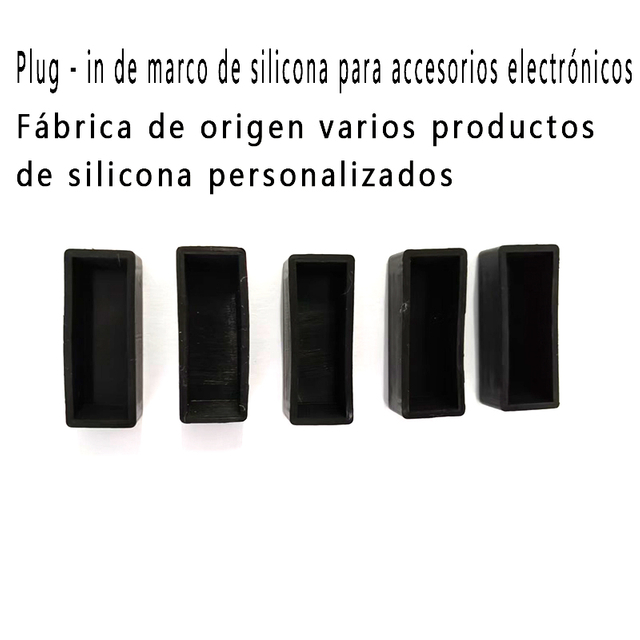 Accesorios de equipos eléctricos enchufe de marco de silicona como producto de caucho de silicona