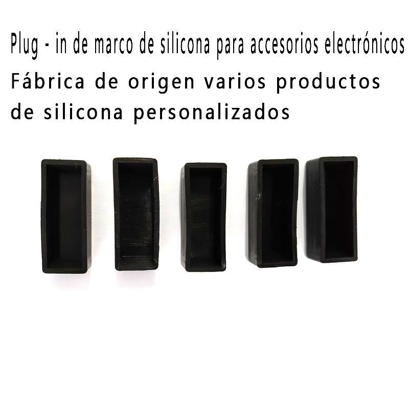 Accesorios de equipos eléctricos enchufe de marco de silicona como producto de caucho de silicona