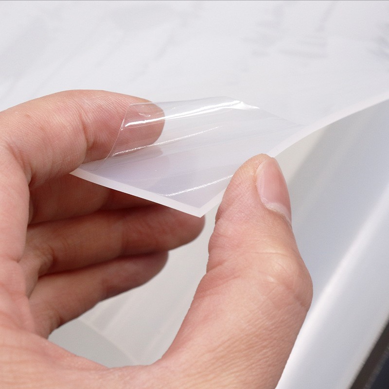 Fabricante de juntas de sellado de película de silicona resistente a altas temperaturas de película de silicona de grado alimentario de alta transparencia