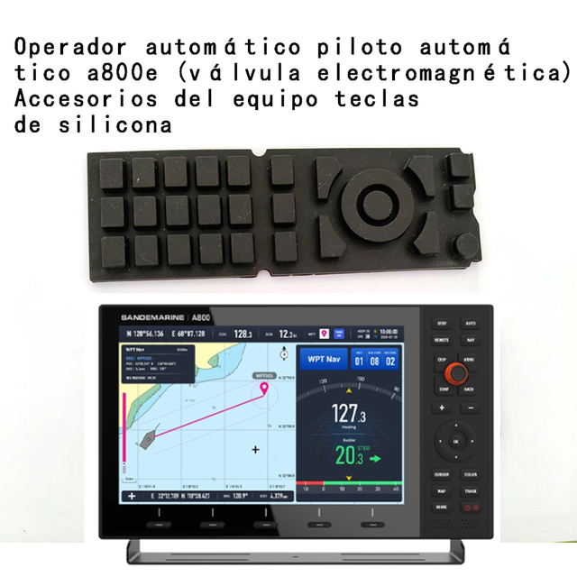 Operador automático piloto automático a800e (válvula electromagnética) Accesorios del equipo teclas de silicona
