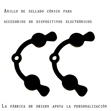 La fábrica de origen del anillo de sellado cónico de accesorios de dispositivos electrónicos admite la personalización