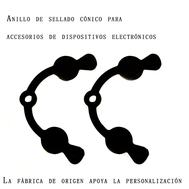 La fábrica de origen del anillo de sellado cónico de accesorios de dispositivos electrónicos admite la personalización