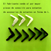 El fabricante vende al por mayor piezas de conexión para estantes de accesorios de estantes en forma de L.