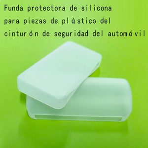 Funda protectora de siliconapara piezas de plástico delcintur ón de seguridad del automó vil