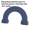 Manguito protector para el tubo de conexión del depósito de líquido