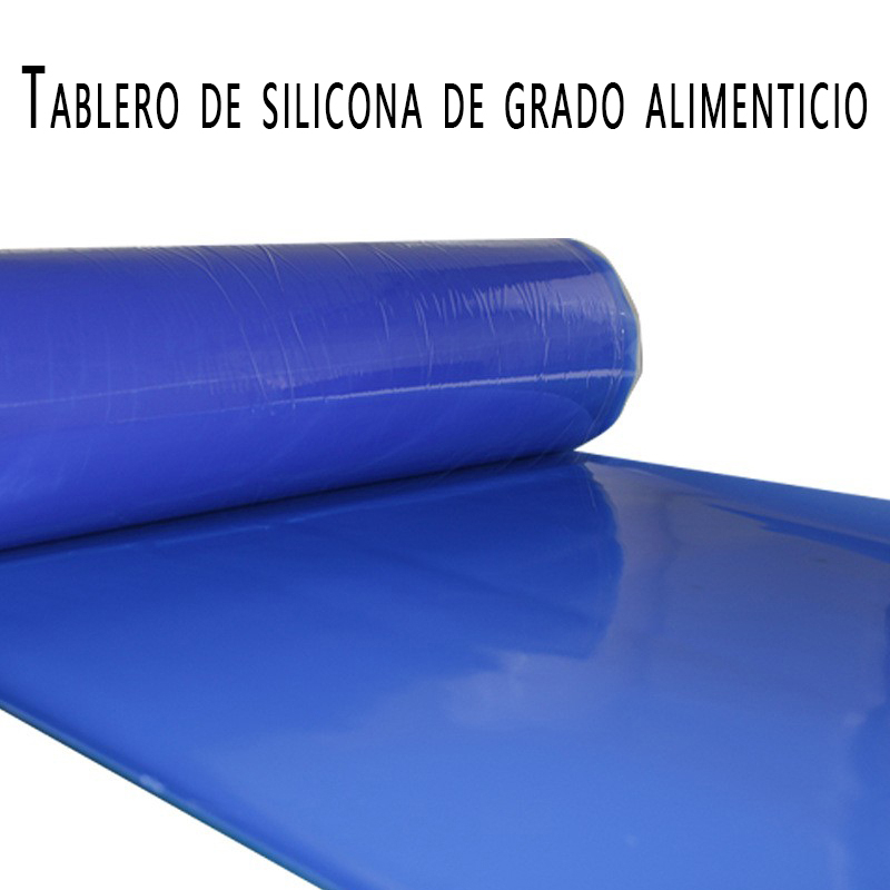 Película de silicona de grado alimenticio resistente a altas temperaturas placa de silicona resistente a la abrasión película de silicona