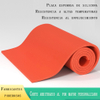 Tablero de espuma de silicona resistente a altas temperaturas de cabello recto de la fábrica, tablero de espuma de silicona de alta calidad, película de espuma roja