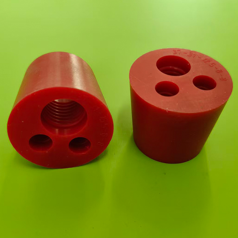 Accesorios para instalaciones de laboratorio Tapón de botella de reactivo de silicona 37 * 31 mm